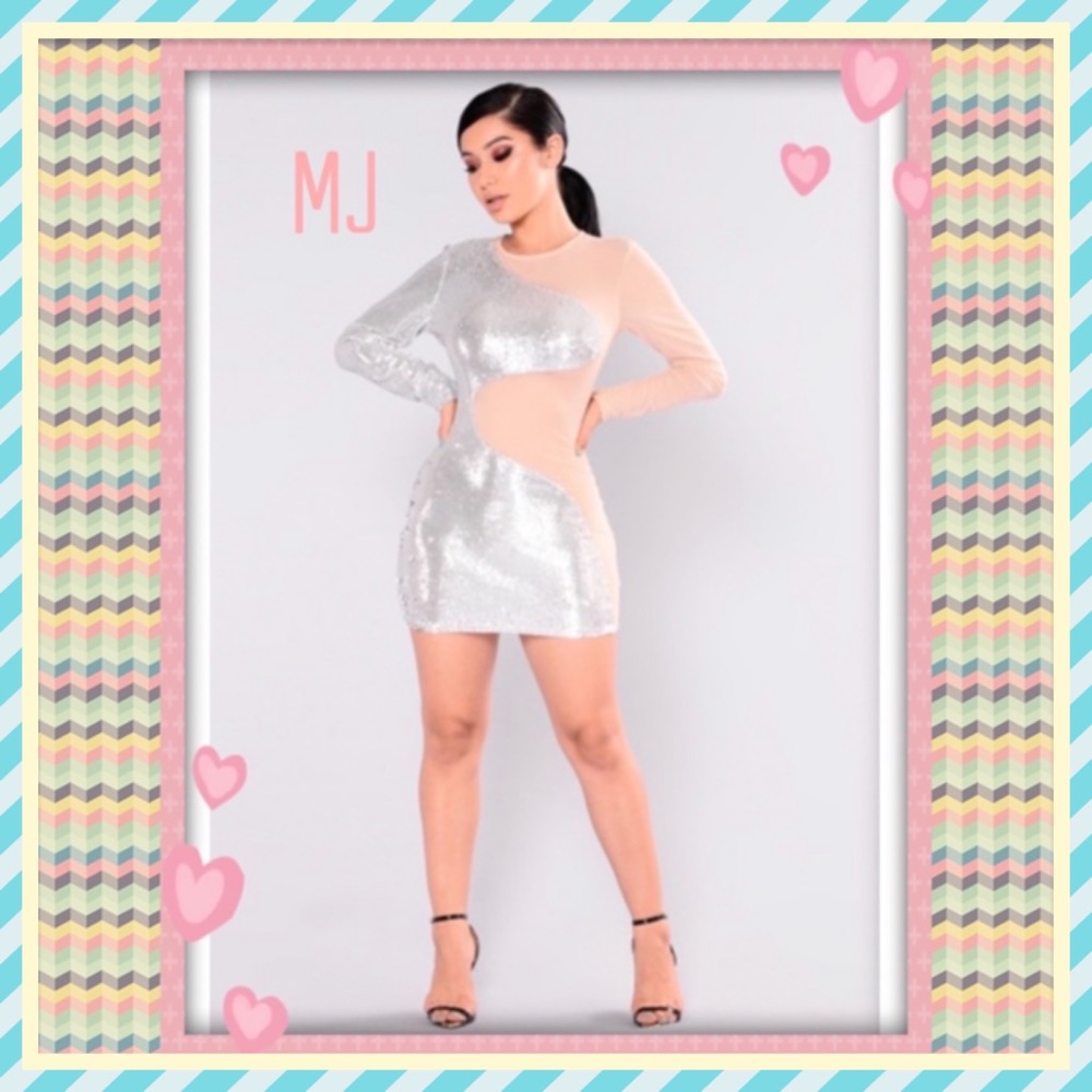🎀Mesh Sequin Dress🎀